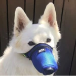 Dog Pet Products Factory Custom Logo and Color K9 PM2.5 Pet Dog Muzzle with disposable filters for dog accessories