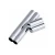 Import Dongguan Supplier high-end travel double cigar tube humidor metal stainless steel 2 cigar tube bracket from China
