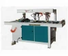Double line multi spindle wood boring machine