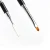 Import Double Side Nail Art Brush Poly Gel Brush Nail Art Extension Pen nail brush for acrylic nails from China