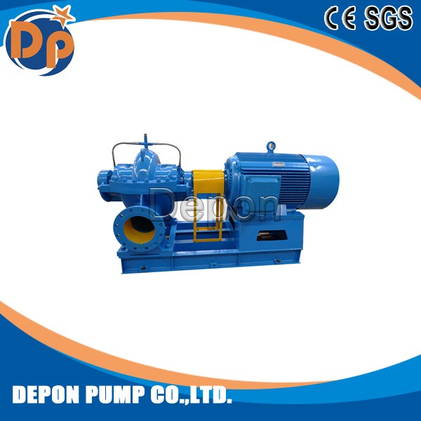 Double Suction Electric or Diesel Fuel Irrigation High Flow Water Pump