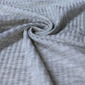 dry fit breathable soft melange grey lycra knitted viscose fabric for shirt