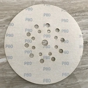 DRYWALL SANDING DISCS-10+8+1holes, Gold color