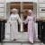 Import Dubai Abayas for WomenCasual Muslim Clothing Bandage Kaftan Dress Large Size Islamic Open Front Abaya In Arab from China