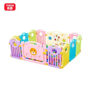Durable Kindergarten Safe Fence Safety Quality Play Pen Playpen For Baby