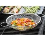 Durable rectangle cooking stainless steel wire mesh kitchen hanging basket