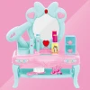Early Educational Plastic Dressing Table Mini Girl Beauty Play Set Toy