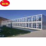 Easy assembly prefab bungalow container house prefab houses village prefabricated houses dubai