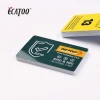 ECATOO Customized Logo PVC plastic RFID Card