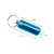 Import EDC Metal Small Pill Storage Case Keychain Portable Mini Pill Box 7 Days from China