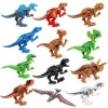 Educational DIY Toy 12styles Jurassic Dinosaur Building Block Toy