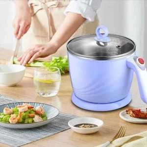 Electric cooker household multi function electric rice cooker mini hot pot stainless steel inner multi cooker