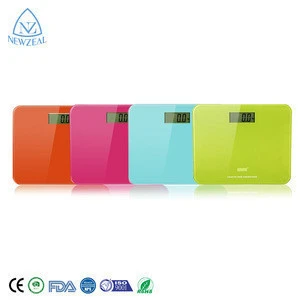 Electronic Mini 5MM Tempered Safety Glass Personal Household Body Weight Scale Bathroom Scale