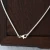 Import Elegant Simple 925 Sterling Silver Pendant Necklace Jewelry Choker Collars Necklace For Women from China