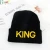 Import Embroidered Knitted Hat Lovers Winter Hats Are Popular In Europe And America Winter Knitted Cap from China