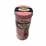 Empty Round Tin Box For Body Bath Powder