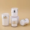 Empty Transparent Frosted Plastic Acrylic Vacuum Double-walled vJar With Pump from China