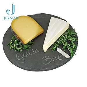 Engraved Gifts Natural Wedding Decoration Unique Personalized Plates Personalised Cheese Heart Bread Slate Serving Tray Meat