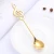 Import Environmentally friendly stainless steel music style head spoon. High quality coffee spoon from China