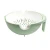 Import ESD Double Drain Plastic Colander Basket Fruit Vegetable Kitchen Washing Strainer from China