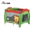 Import European standard portable folding travel cot baby playard with wheels from China