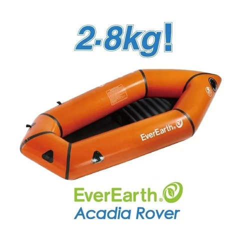 EverEarth high quality TPU fabric 1-Person inflatable orange small fishing Rafting boats for Sale