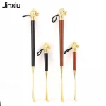 Ex-factory price retail store lion head shoe pull/long shoe pull/polished metal shoe pull