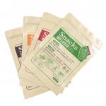 Excellent Quality Kraft Paper Standing Up Pouch Food Packaging Pouches Matt Stand Up Pouch
