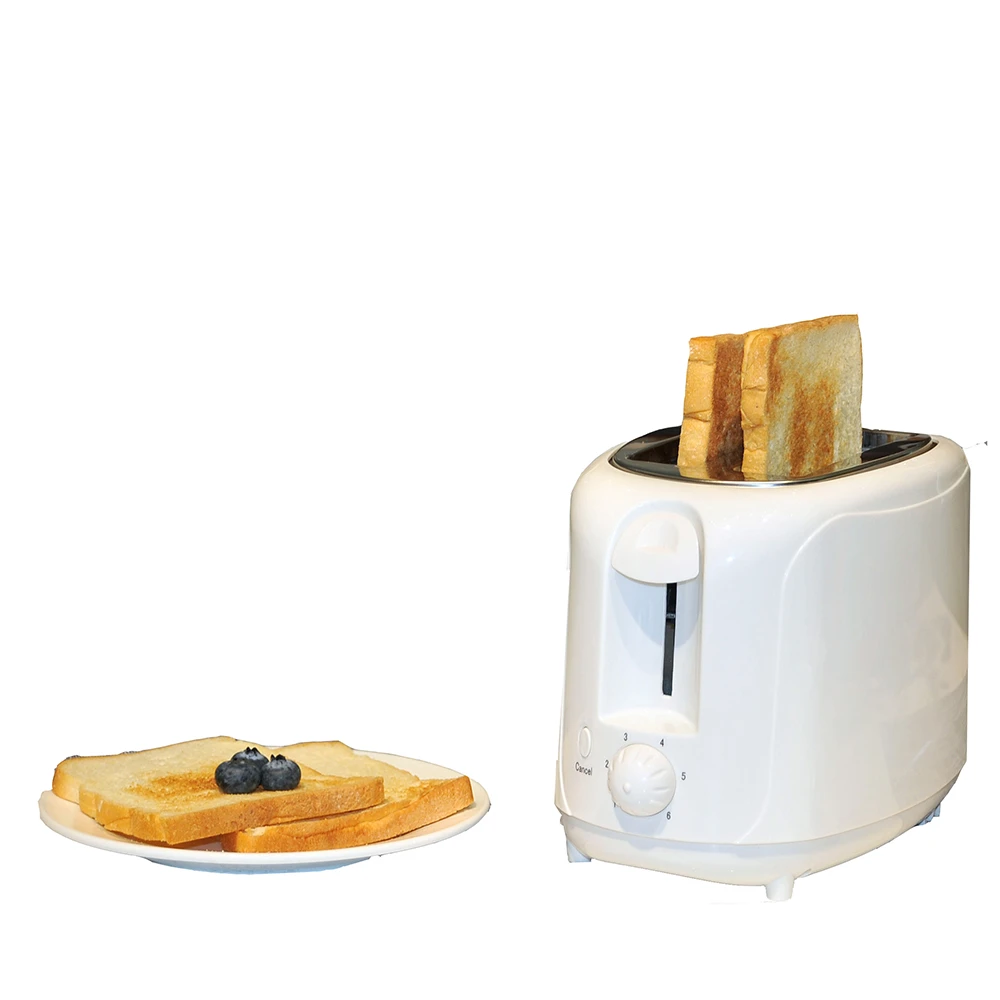 Extra Wide Slot 2 Slice Electric Household Sandwich Maker Bread Toaster Oven with 7 Shade Settings