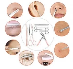 Eyebrow Grooming suit Kits Eyebrow Scissors Kits Make up Cosmetic Tool