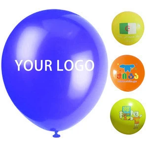 Factory 12 inch Round Latex Personalized Printed Logo Custom Helium Balloon with Logo Printing balloons
