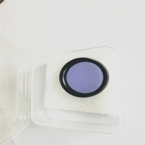 Factory custom round 37mm Blue didymium filter pnb586 camera lens with Universal Clip for phone