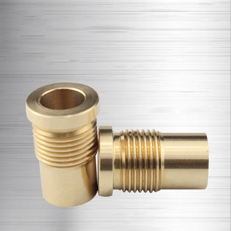 Factory direct brass hardware accessories CNC lathe parts processing equipment air conditioner accessories