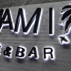 Sign Factory Direct Buy Factory Direct Outdoor Full Acrylic Back Lit Letter Sign from ...