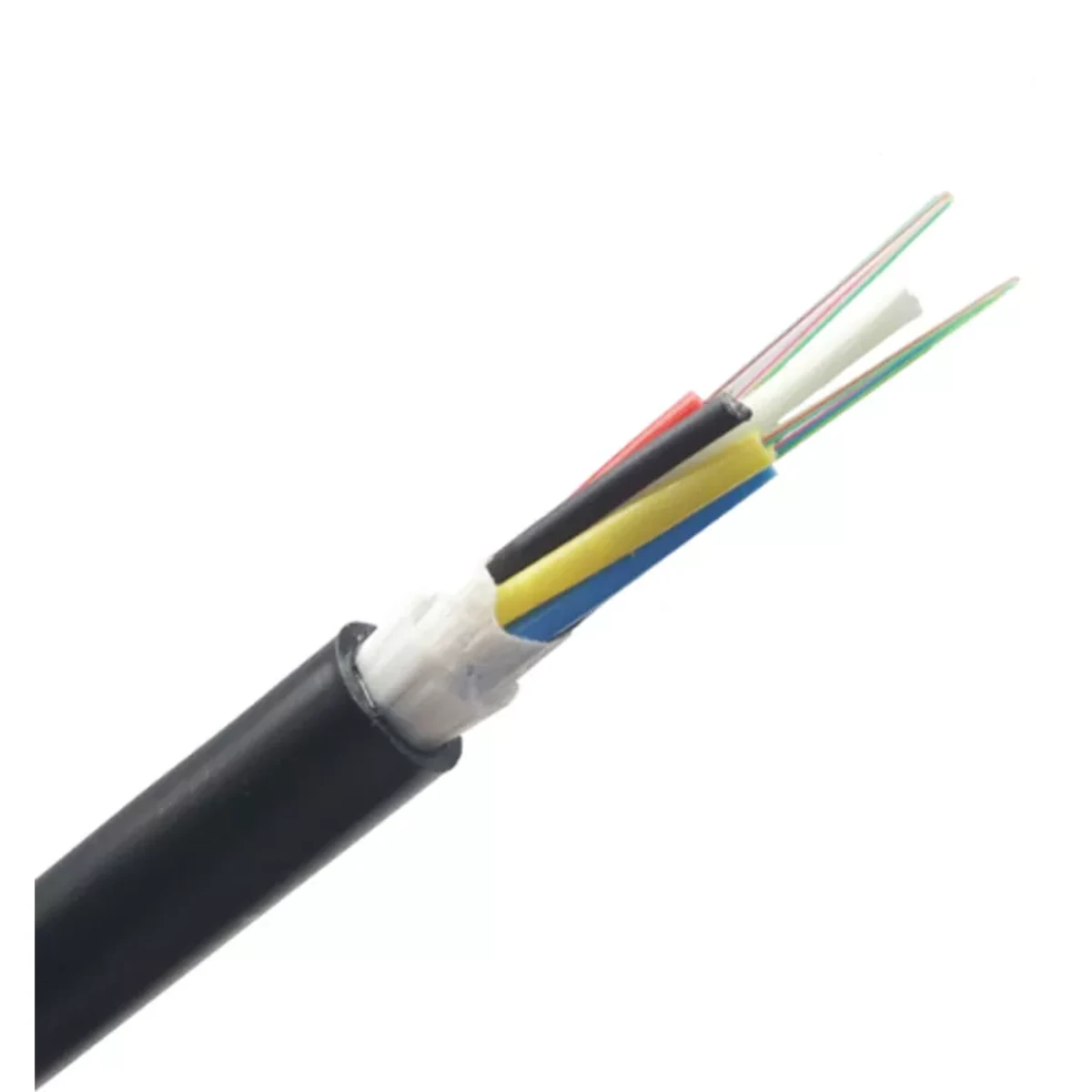 Factory Direct Outdoor Single Mode G.652 Cable YOFC ADSS 24 Core Fiber Optic Cable