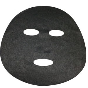 Factory Direct Sale Cosmetic Products Activated Carbon Black Korean Face Mask Sheet for Skin Care