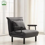 Factory direct supply single sofa bed folding all metal frame for living room bedroom