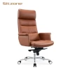 Factory Directly Big and Tall Black PU Office Chair Ergomic Executive CEO Office Chair