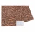 Import Factory Directly leapoard printing Real Cork Material Fabric Cork Synthetic Leather for bags from China