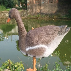 FACTORY DIRECTLY!Lightweight GUARDING style  xpe Foam Greylag Goose Decoy for Goose hunting