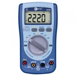 Factory outlet VC92 DMM Multifunctional automatic AC/DC identification Multimetro Electrical Tester digital multimeter