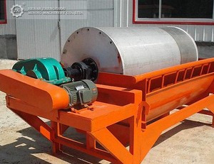 Factory Price Dry/Wet Magnetic Drum Separator for Gold Iron Ore