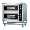 Factory price Full Series Luxury Hotel Bakery s Double Gas Deck Oven for Pizza