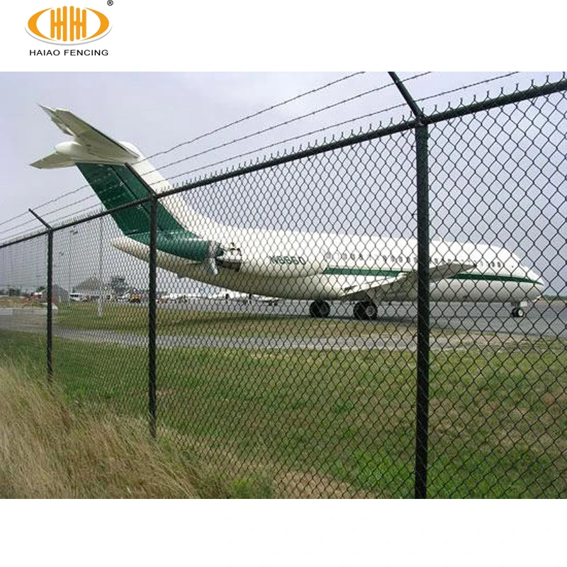 Factory price high quality pvc coated security airport mesh fence for airport