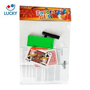 Factory price magical amazing poker box easy for kids card magic tricks