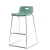 Import factory price wholesale metal outdoor high bar plastic stool modern bar chair from China