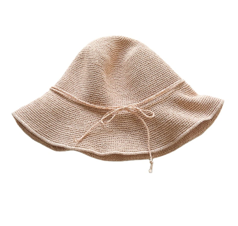 Factory promotion wholesale summer straw hats high quality paper straw sun hats