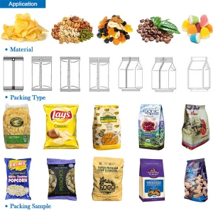 Factory Selling  fully automatic legume lentils oat wheat packing packaging machine