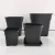 Import Factory Supply High Quality Black 5 Gallon Pots Plastic Plant Pots from China