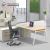 Import Factory supply modern design 6 person office  frame workstation furniture from China